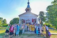 Престольный праздник в Магдалининском храме села Улиткино