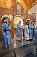 Престольный праздник в Скорбященском храме города Лосино-Петровский 