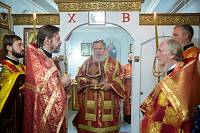 Архиерейское богослужение в храме иконы Божией Матери «Целительница» г. Щёлково 