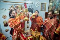 Архиерейское богослужение в храме иконы Божией Матери «Целительница» г. Щёлково 