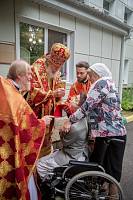 Архиерейское богослужение в храме иконы Божией Матери «Целительница» г. Щёлково 