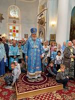 Престольный праздник в Гребневском храме деревни Гребнево 