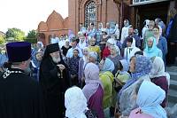 Архиерейское богослужение в Балобаново 