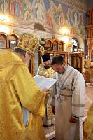 Архиерейское богослужение в Никольском храме села Новый Милет 