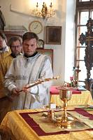 Архиерейское богослужение в Никольском храме села Новый Милет 