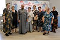 Встреча со священником в городской библиотеке г. Лосино-Петровский