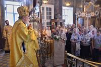 Престольный праздник в Спасском храме села Петровское 