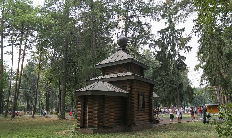 Освящение часовни в Глуховском парке Ногинска