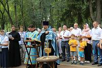 Освящение часовни в Глуховском парке Ногинска