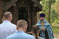 Освящение часовни в Глуховском парке Ногинска