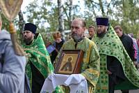 Молебен у часовни преподобного Саввы Стромынского и крестный ход на Стромыни