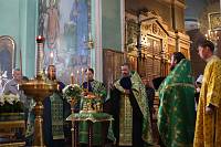 Молебен у часовни преподобного Саввы Стромынского и крестный ход на Стромыни