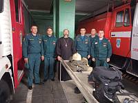 Посещение пожарно-спасательной части Электрогорска
