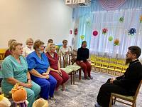 Встреча священника с сотрудниками дома ребёнка г. Фрязино