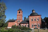 Архиерейское богослужение в Никольском храме села Макарово 