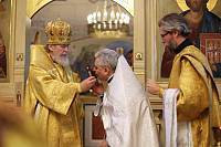 Архиерейское богослужение в Никольском храме села Макарово 