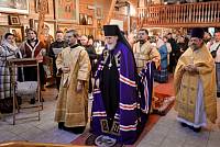 Архиерейское богослужение в Александро-Невском храме посёлка Монино 