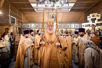 Архиерейское богослужение в Александро-Невском храме посёлка Монино 