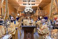 Архиерейское богослужение в Александро-Невском храме посёлка Монино 