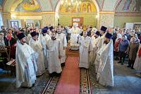 Великое освящение Сергиевского храма села Трубино 