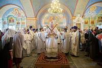 Великое освящение Сергиевского храма села Трубино 