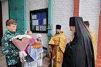 Архиерейское богослужение в Покровском храме села Старый Покров 