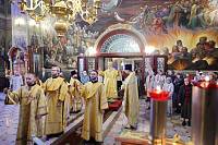 Архиерейское богослужение в Покровском храме села Старый Покров 