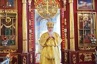 Архиерейское богослужение в Покровском храме села Старый Покров 