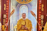 Архиерейское богослужение в Покровском храме села Старый Покров 