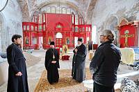 Архиерейское богослужение в Покровском храме села Старый Покров 