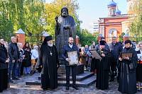 Открытие памятника преподобному Серафиму Саровскому в Орехово-Зуеве 