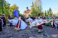 Открытие памятника преподобному Серафиму Саровскому в Орехово-Зуеве 