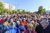 Открытие памятника преподобному Серафиму Саровскому в Орехово-Зуеве 