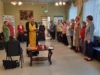 Молебен в отделении активного долголетия №3 г. Балашихи