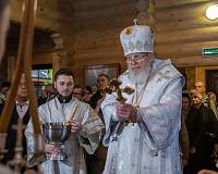 Освящение Сергиевского храма г. Балашихи 