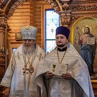 Освящение Сергиевского храма г. Балашихи 