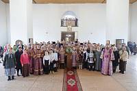 Архиерейское богослужение в Крестовоздвиженском храме города Орехово-Зуево 