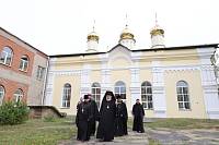 Архиерейское богослужение в Крестовоздвиженском храме города Орехово-Зуево 