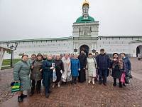 Паломническая поездка совета ветеранов городского округа Павловский Посад