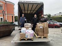 Доставка гуманитарной помощи от Балашихинского благочиния
