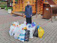 Доставка гуманитарной помощи от Балашихинского благочиния