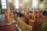 Престольный праздник в Троицком соборе города Щёлково 