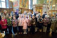 Престольный праздник в Троицком соборе города Щёлково 