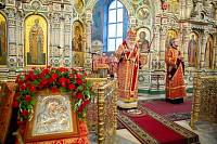 Престольный праздник в Троицком соборе города Щёлково 