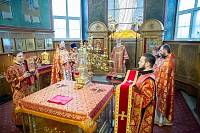 Престольный праздник в Троицком соборе города Щёлково 