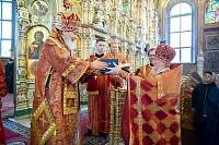 Престольный праздник в Троицком соборе города Щёлково 