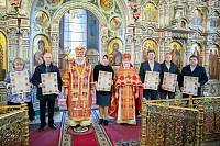 Престольный праздник в Троицком соборе города Щёлково 