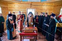 Престольный праздник в Троицком соборе города Щёлково 