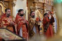 Соборное богослужение и освящение икон в Христорождественском храме села Ямкино