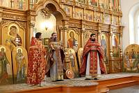 Соборное богослужение и освящение икон в Христорождественском храме села Ямкино